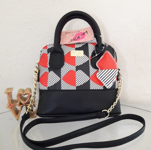 Betsey Johnson Handbags - NWT BETSEY JOHNSON CROSSBODY BAG SATCHEL BJ PURSE